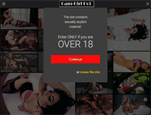 Tablet Screenshot of camgirlhot.com